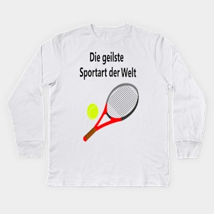 Tennis Kids Long Sleeve T-Shirt